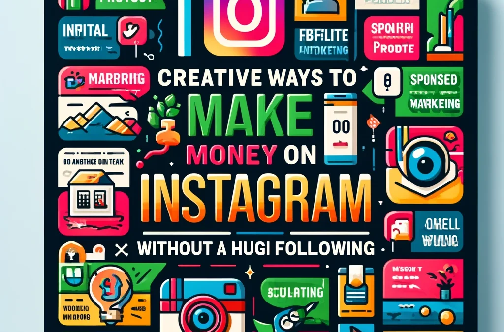 10 Creative Ways to Make Money on Instagram Without a Huge Following
